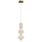 ALM-BIJOU-P3-GD Alora Mood Bijou LED Pendant Aged Gold