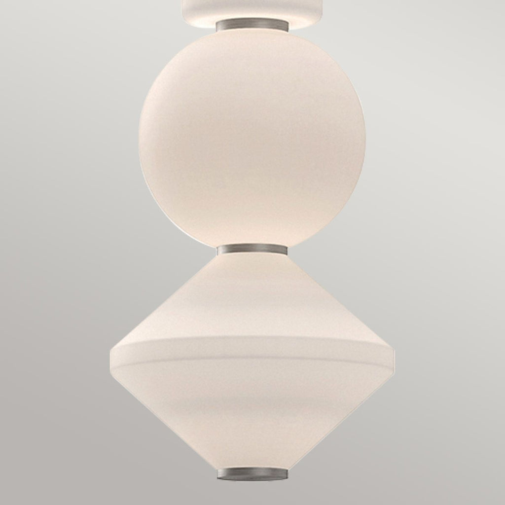 ALM-BIJOU-P3-PN Alora Mood Bijou LED Pendant Brushed Nickel
