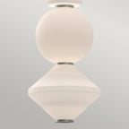 ALM-BIJOU-P3-PN Alora Mood Bijou LED Pendant Brushed Nickel