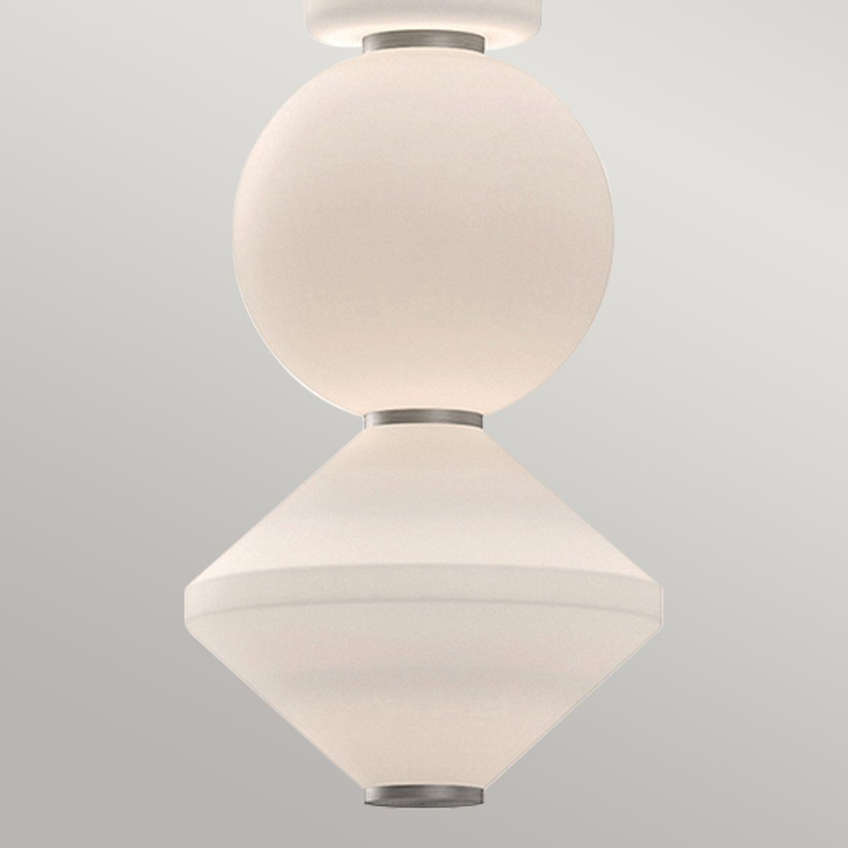 ALM-BIJOU-P3-PN Alora Mood Bijou LED Pendant Brushed Nickel
