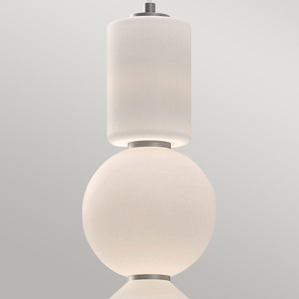 ALM-BIJOU-P3-PN Alora Mood Bijou LED Pendant Brushed Nickel