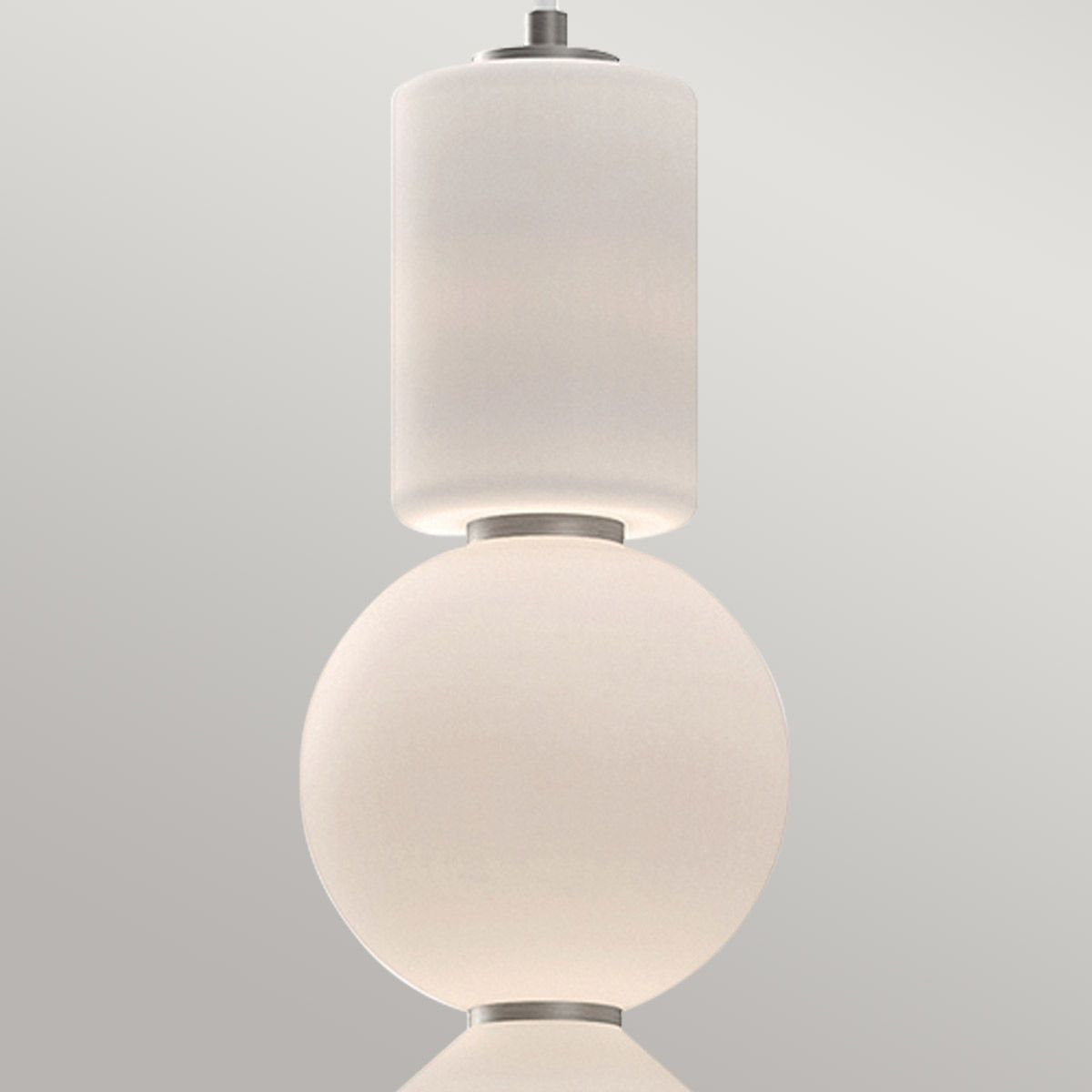 ALM-BIJOU-P3-PN Alora Mood Bijou LED Pendant Brushed Nickel