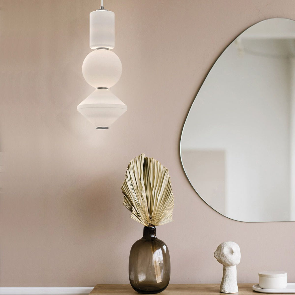 ALM-BIJOU-P3-PN Alora Mood Bijou LED Pendant Brushed Nickel