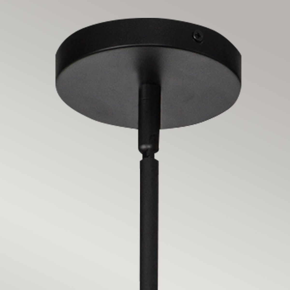 ALM-DAPHNE-P-L-MB Alora Mood Daphne 1 lt Large Pendant Matte Black & Natural