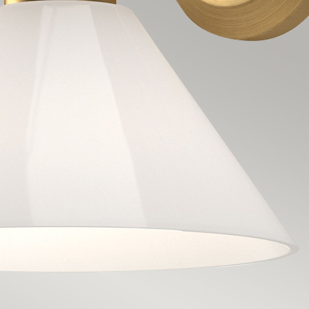 ALM-HALSTON-1WB-GD Alora Mood Halston 1 lt Wall Light Brushed Gold