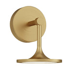 ALM-ISSA-1WB-BG Issa 1 Light LED Bathroom Wall Light  Brushed Gold