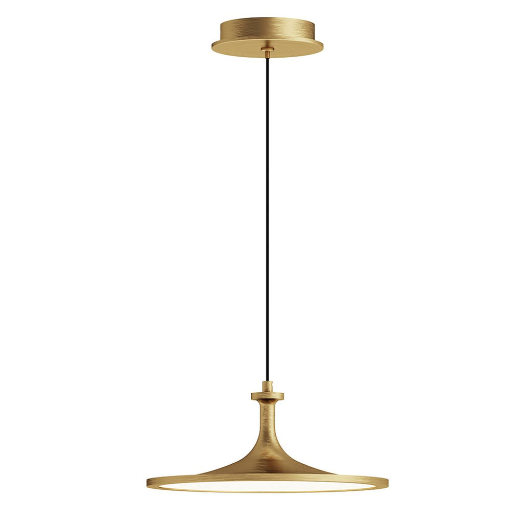ALM-ISSA-P-M-BG Issa LED Medium Pendant Brushed Gold