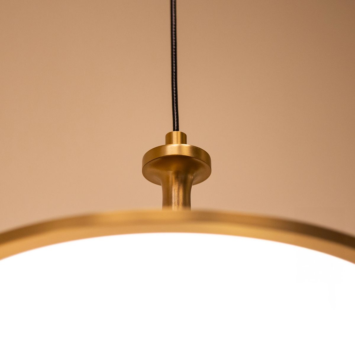 ALM-ISSA-P-M-BG Issa LED Medium Pendant Brushed Gold