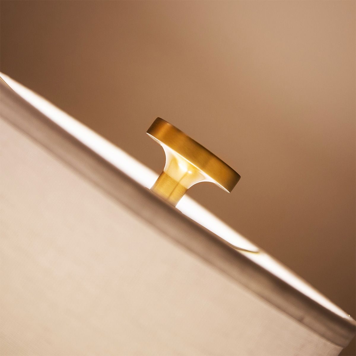 ALM-ISSA-TL-BG Issa 1 Light Table Lamp Brushed Gold, Ivory Linen