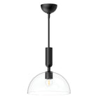 ALM-JUDE-P-MB-CL Alora Mood Jude 1 lt Pendant Matte Black