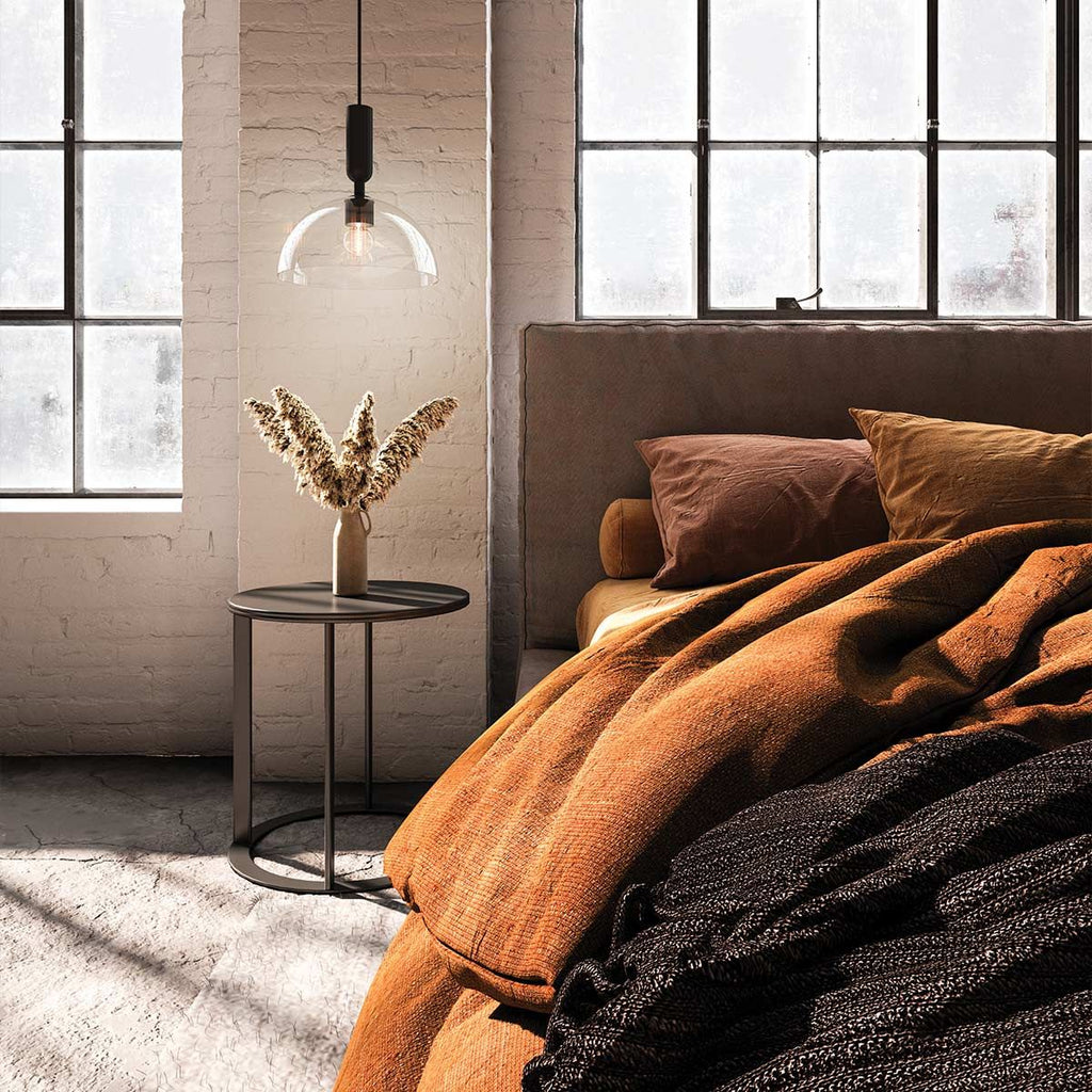ALM-JUDE-P-MB-CL Alora Mood Jude 1 lt Pendant Matte Black