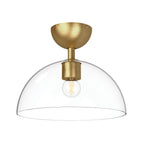 ALM-JUDE-SF-GD-CL Alora Mood Jude 1 lt Semi Flush Light Brushed Gold