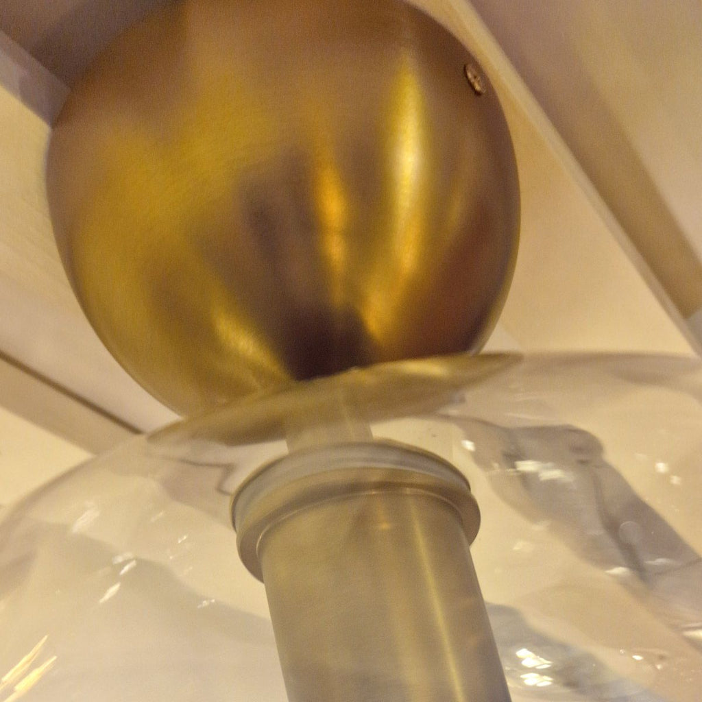 ALM-JUDE-SF-GD-CL Alora Mood Jude 1 lt Semi Flush Light Brushed Gold