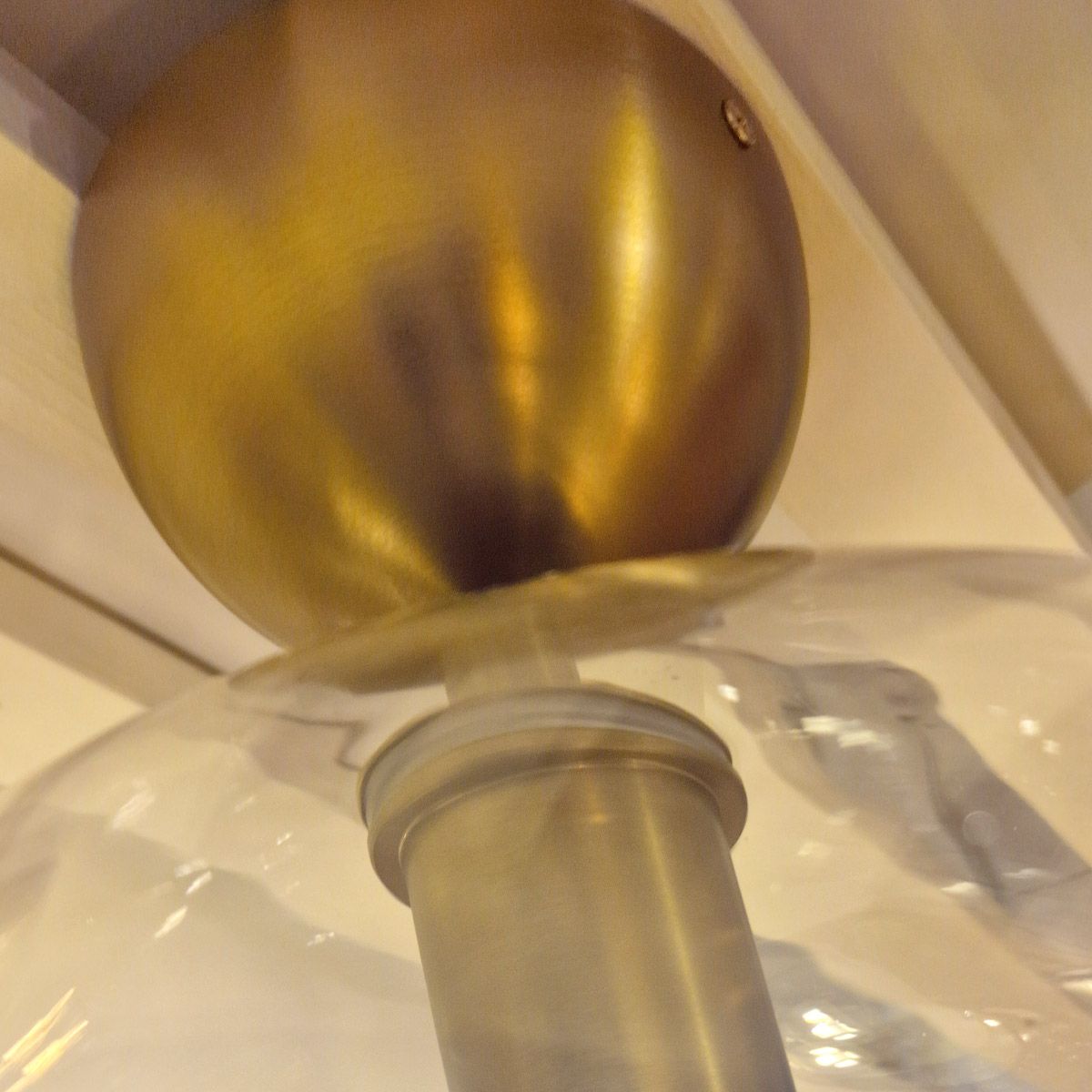 ALM-JUDE-SF-GD-CL Alora Mood Jude 1 lt Semi Flush Light Brushed Gold