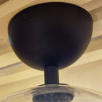 ALM-JUDE-SF-MB-CL Alora Mood Jude 1 lt Semi Flush Light Matte Black