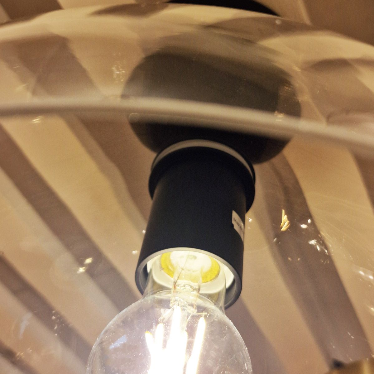 ALM-JUDE-SF-MB-CL Alora Mood Jude 1 lt Semi Flush Light Matte Black