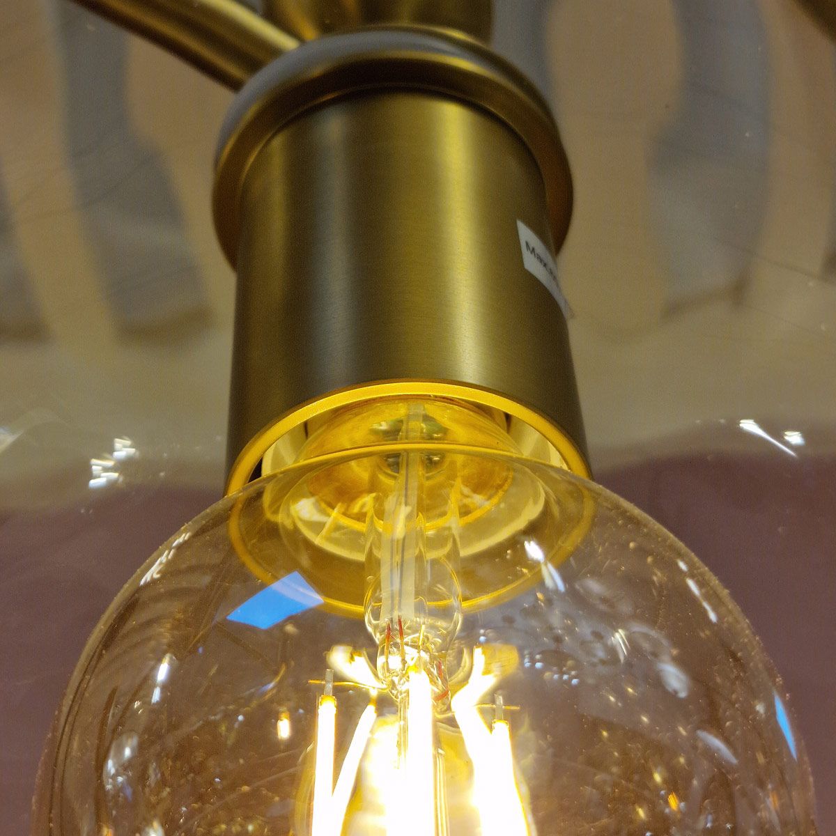 ALM-JUDE3-GD-CL Alora Mood Jude 3 lt Chandelier Brushed Gold