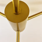 ALM-JUDE3-GD-CL Alora Mood Jude 3 lt Chandelier Brushed Gold
