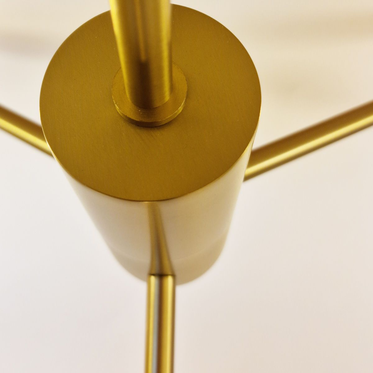 ALM-JUDE3-GD-CL Alora Mood Jude 3 lt Chandelier Brushed Gold