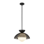 ALM-PERTH-P-BK Alora Mood Perth 1 lt Pendant Matte Black