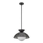ALM-PERTH-P-BK Alora Mood Perth 1 lt Pendant Matte Black