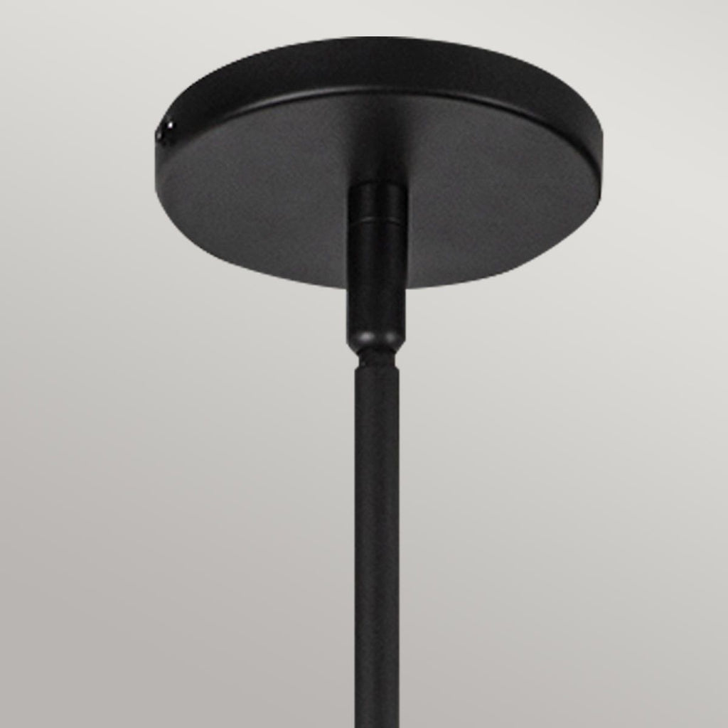 ALM-PERTH-P-BK Alora Mood Perth 1 lt Pendant Matte Black