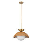 ALM-PERTH-P-GD Alora Mood Perth 1 lt Pendant Brushed Gold