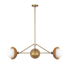ALM-PERTH3-GD Alora Mood Perth 3 lt Chandelier Brushed Gold