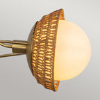 ALM-PERTH3-GD Alora Mood Perth 3 lt Chandelier Brushed Gold