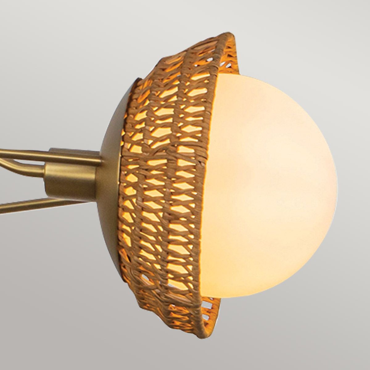 ALM-PERTH3-GD Alora Mood Perth 3 lt Chandelier Brushed Gold