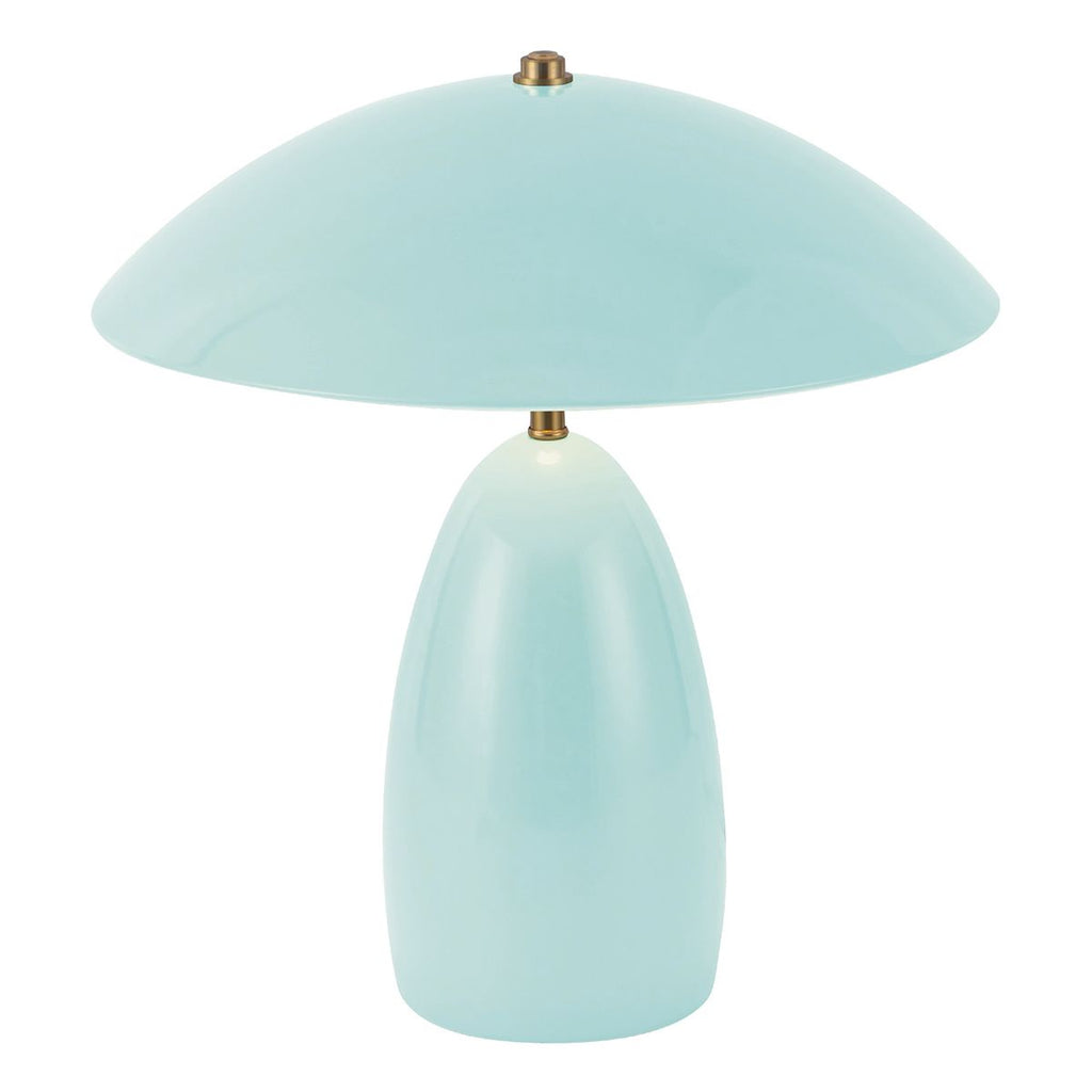 ALM-POPPY-TL-M-CB Poppy LED Medium Table Lamp Cerulean Light Blue