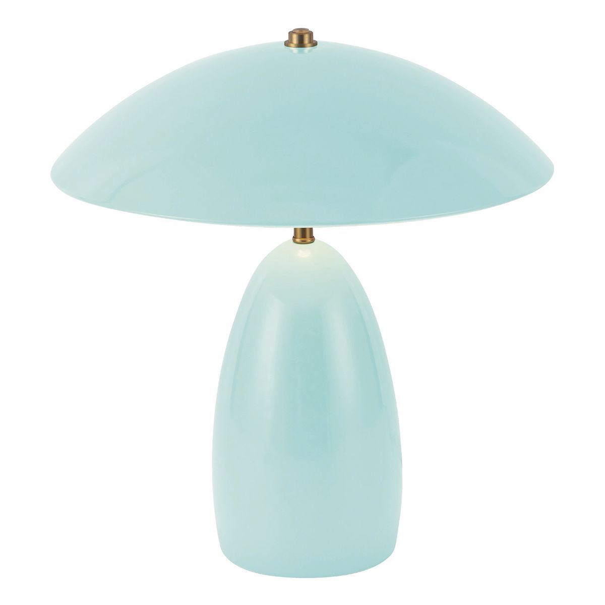 ALM-POPPY-TL-M-CB Poppy LED Medium Table Lamp Cerulean Light Blue