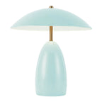 ALM-POPPY-TL-M-CB Poppy LED Medium Table Lamp Cerulean Light Blue
