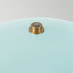 ALM-POPPY-TL-M-CB Poppy LED Medium Table Lamp Cerulean Light Blue