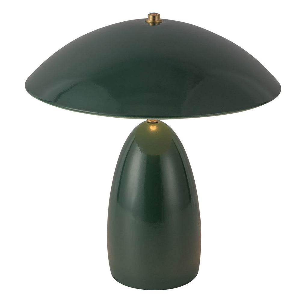 ALM-POPPY-TL-M-PG Poppy LED Medium Table Lamp Pine Green