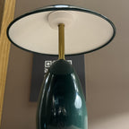 ALM-POPPY-TL-M-PG Poppy LED Medium Table Lamp Pine Green