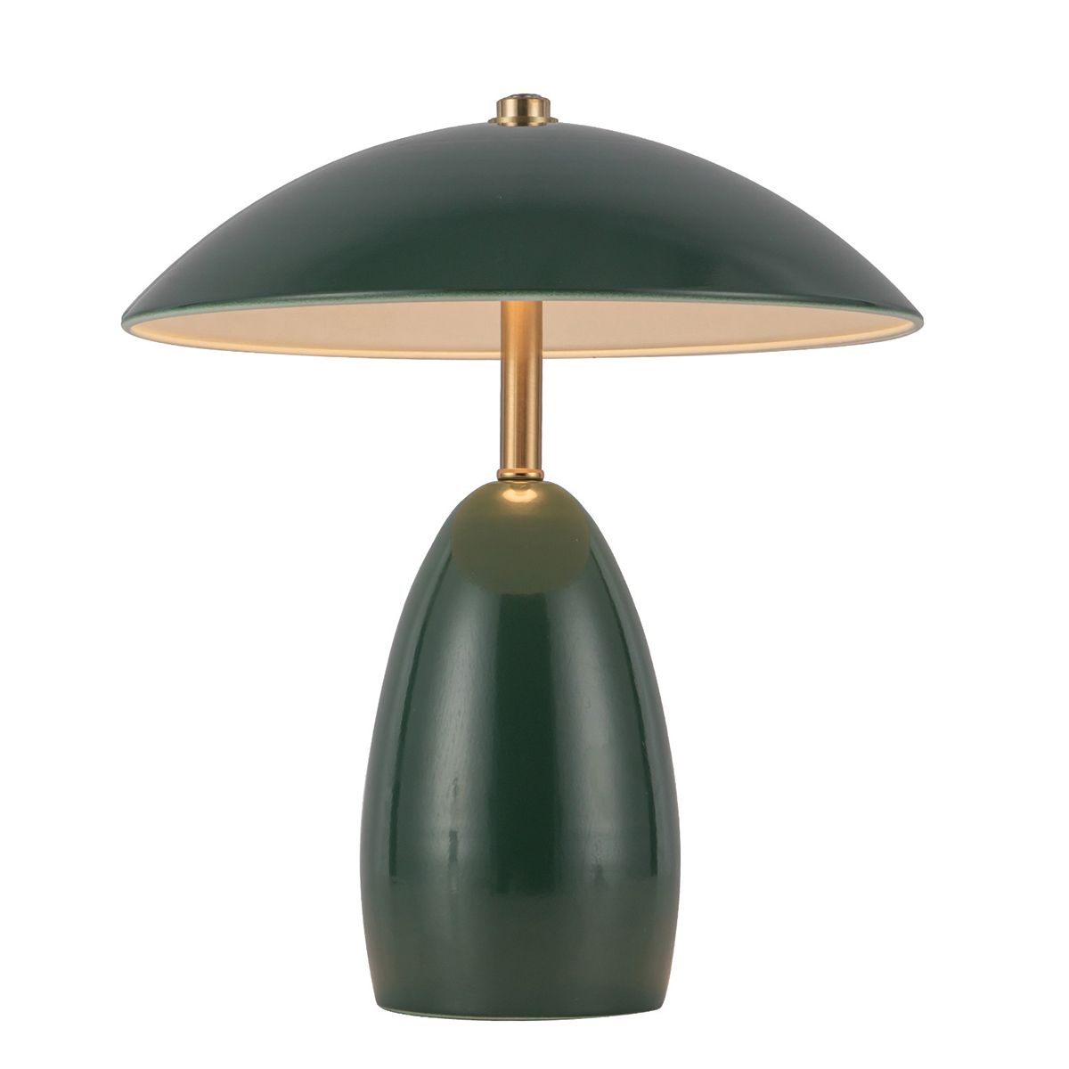 ALM-POPPY-TL-S-PG-LV Poppy 12V LED Rechargeable Small Table Lamp Pine Green
