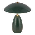 ALM-POPPY-TL-S-PG-LV Poppy 12V LED Rechargeable Small Table Lamp Pine Green