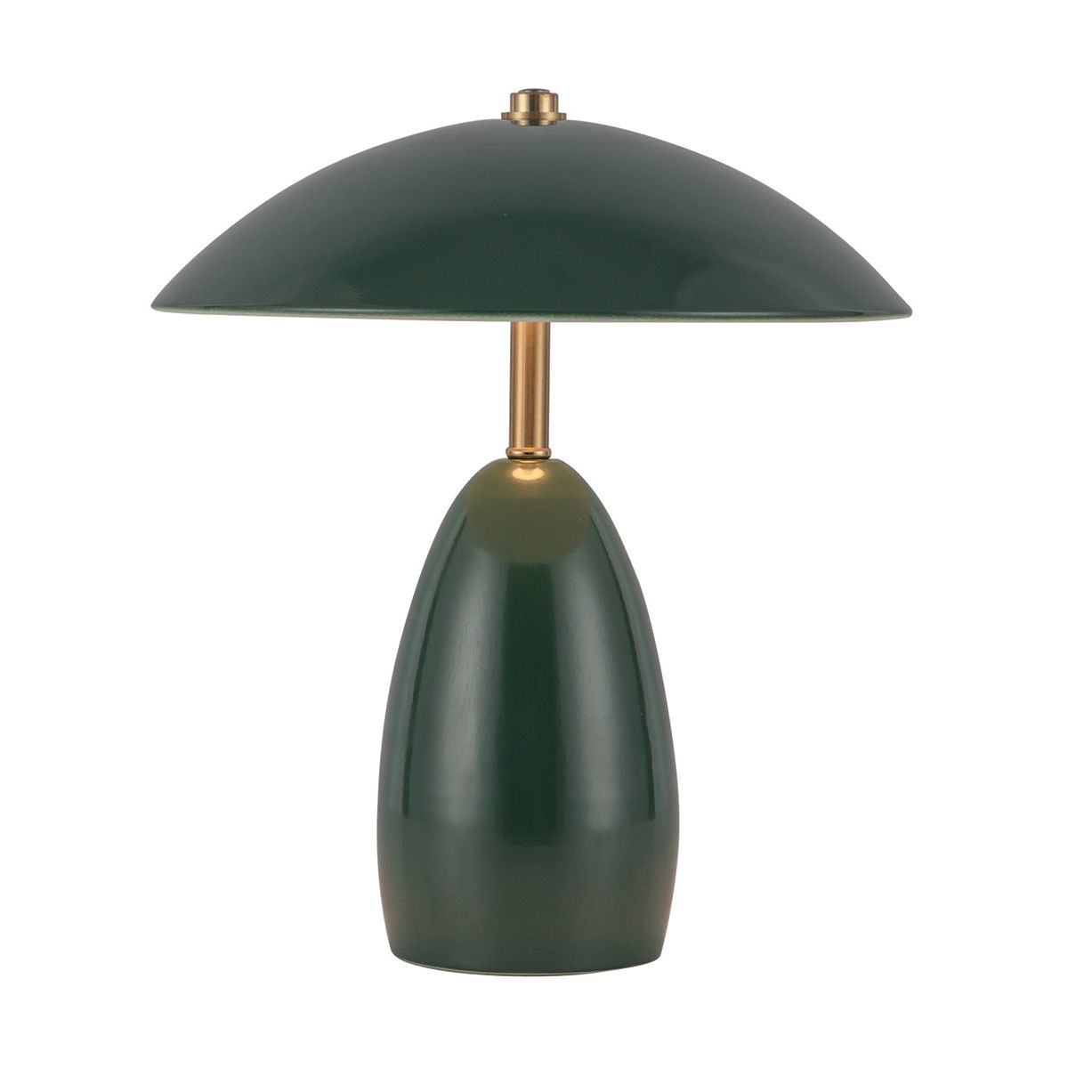 ALM-POPPY-TL-S-PG-LV Poppy 12V LED Rechargeable Small Table Lamp Pine Green
