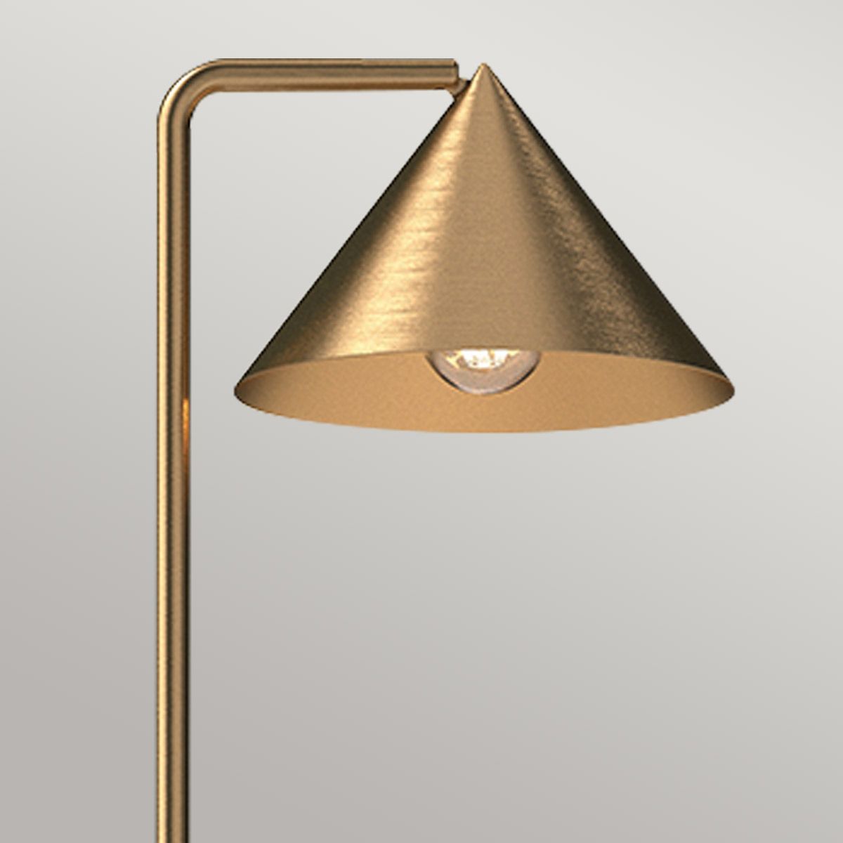 ALM-REMYCK-FL-GD Alora Mood Remyck 1 lt Floor Lamp Brushed Gold