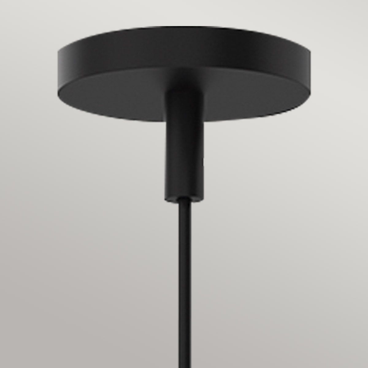 ALM-REMYCK-P-BK Alora Mood Remyck 1 lt Pendant Matte Black