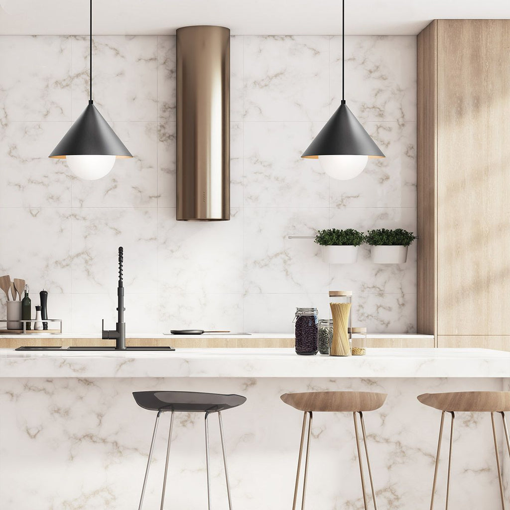 ALM-REMYCK-P-BK Alora Mood Remyck 1 lt Pendant Matte Black