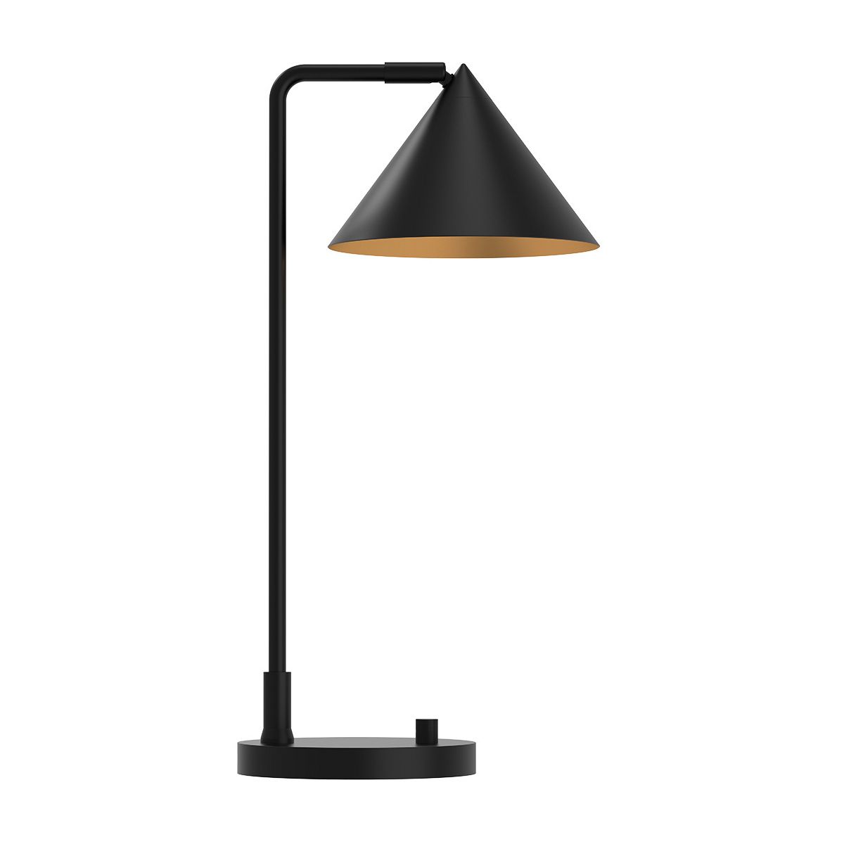 ALM-REMYCK-TL-BK Alora Mood Remyck 1 lt Table Lamp Matte Black