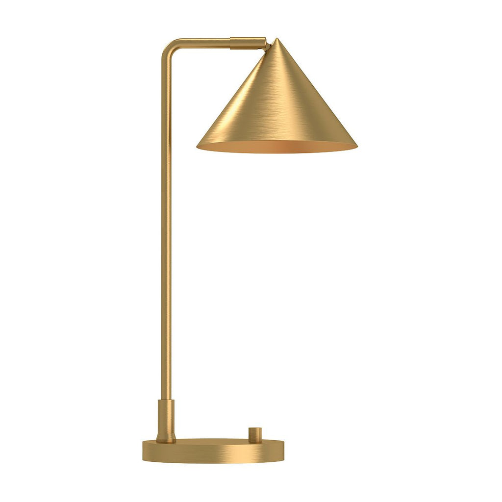 ALM-REMYCK-TL-GD Alora Mood Remyck 1 lt Table Lamp Brushed Gold