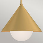 ALM-REMYCK3-GD Alora Mood Remyck 3 lt Chandelier Brushed Gold