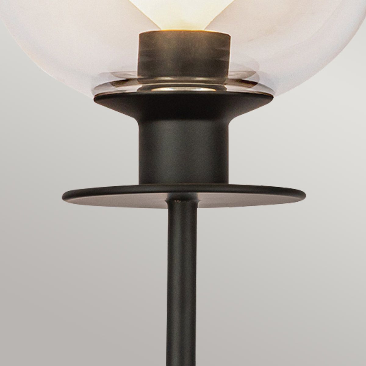 ALM-SYLVIA-1WB-BK-CL Alora Mood Sylvia 1 lt Wall Light Matte Black