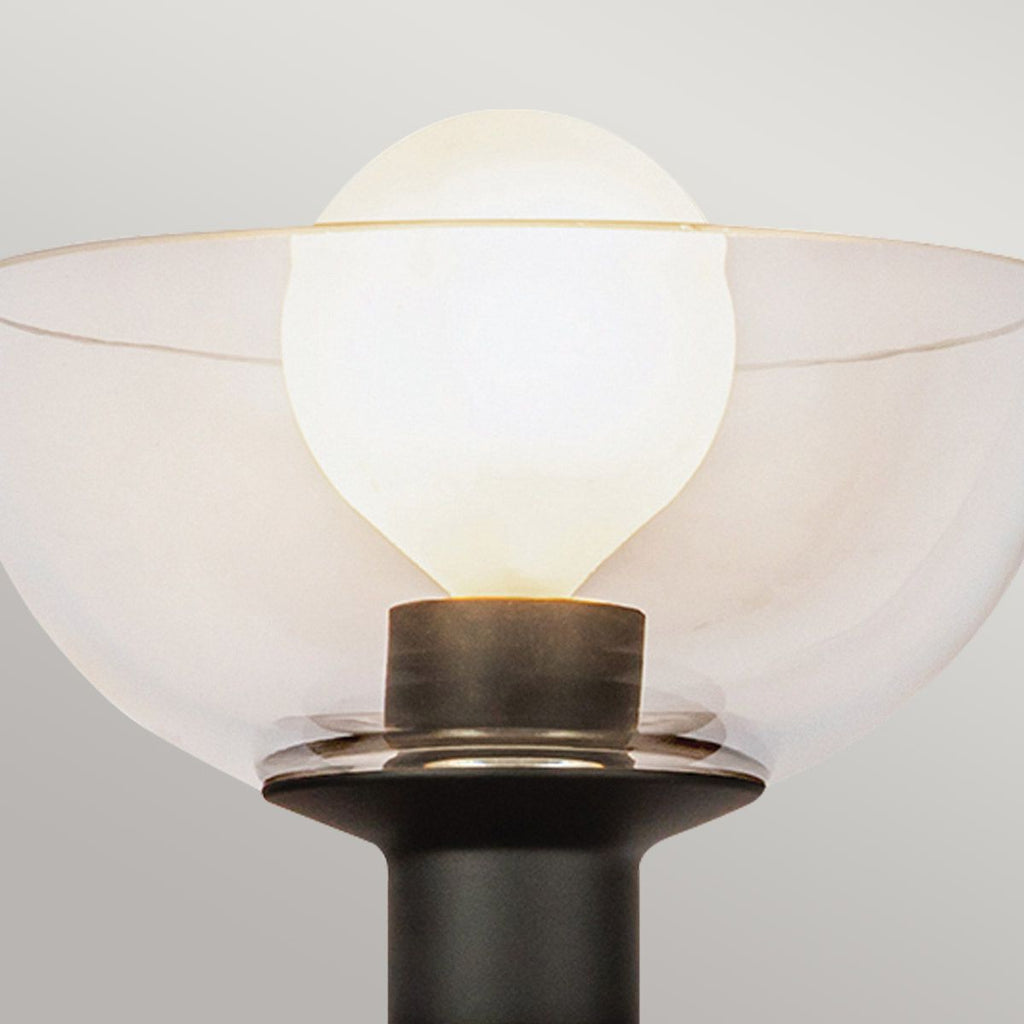 ALM-SYLVIA-1WB-BK-CL Alora Mood Sylvia 1 lt Wall Light Matte Black