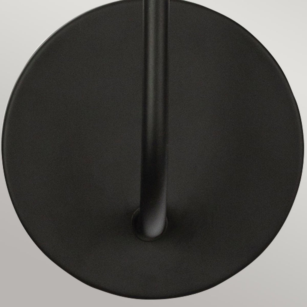 ALM-SYLVIA-1WB-BK-CL Alora Mood Sylvia 1 lt Wall Light Matte Black