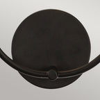ALM-SYLVIA-2WB-BK-CL Alora Mood Sylvia 2 lt Wall Light Matte Black