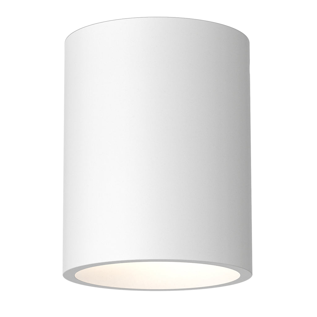 1326091 Kos Round Outdoor Downlight White Concrete